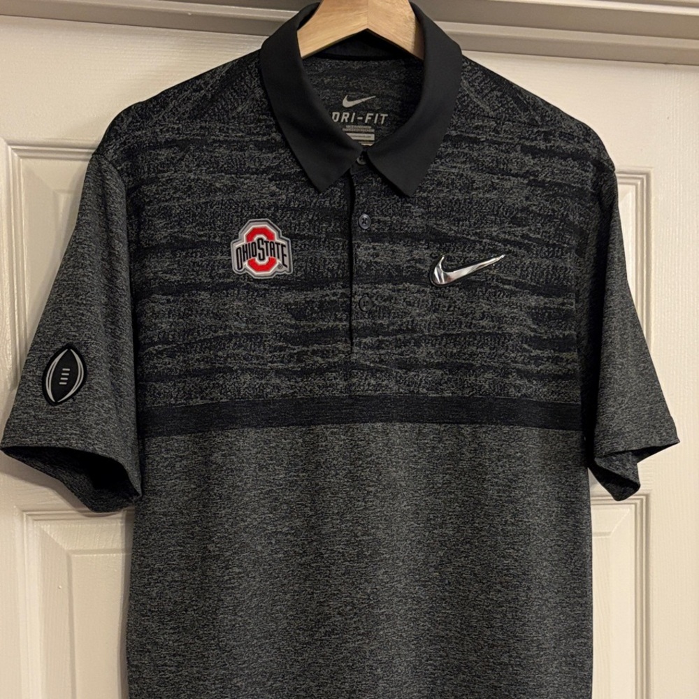 Nike Men's Ohio State CFP Diamond Swoosh Polo Men’s M